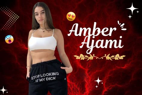 amber ajami nude|Ambsofficialxos New Videos